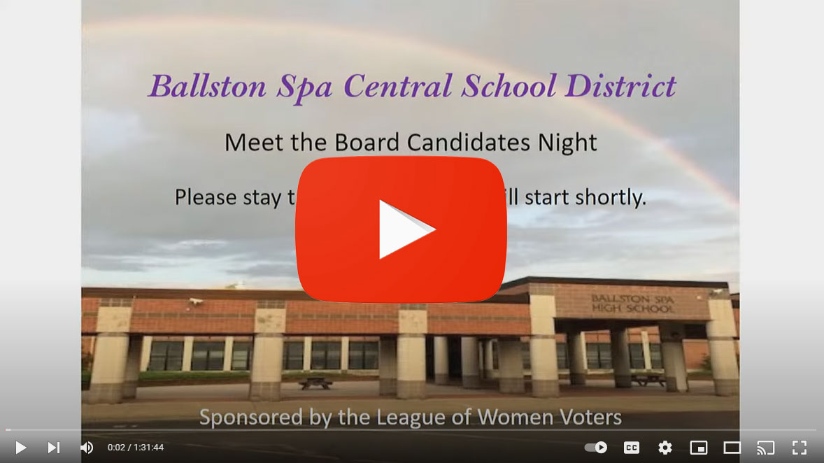 Meet the Candidates video screenshot